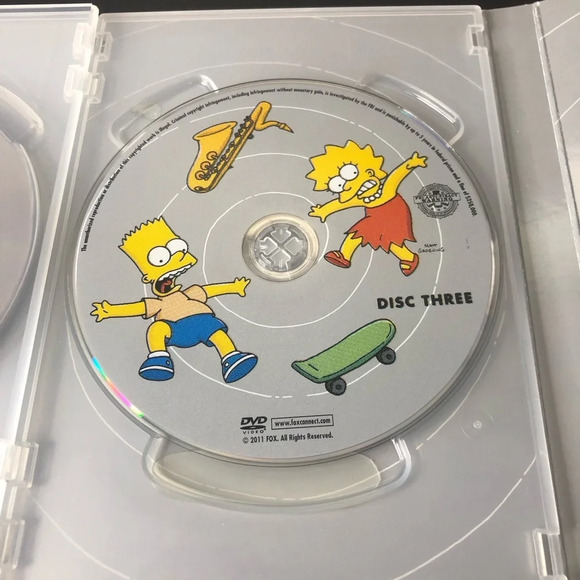 5/$25The Simpsons DVD Collector’s Edition Complete First Season Preowned NOTTest - Picture 6 of 6